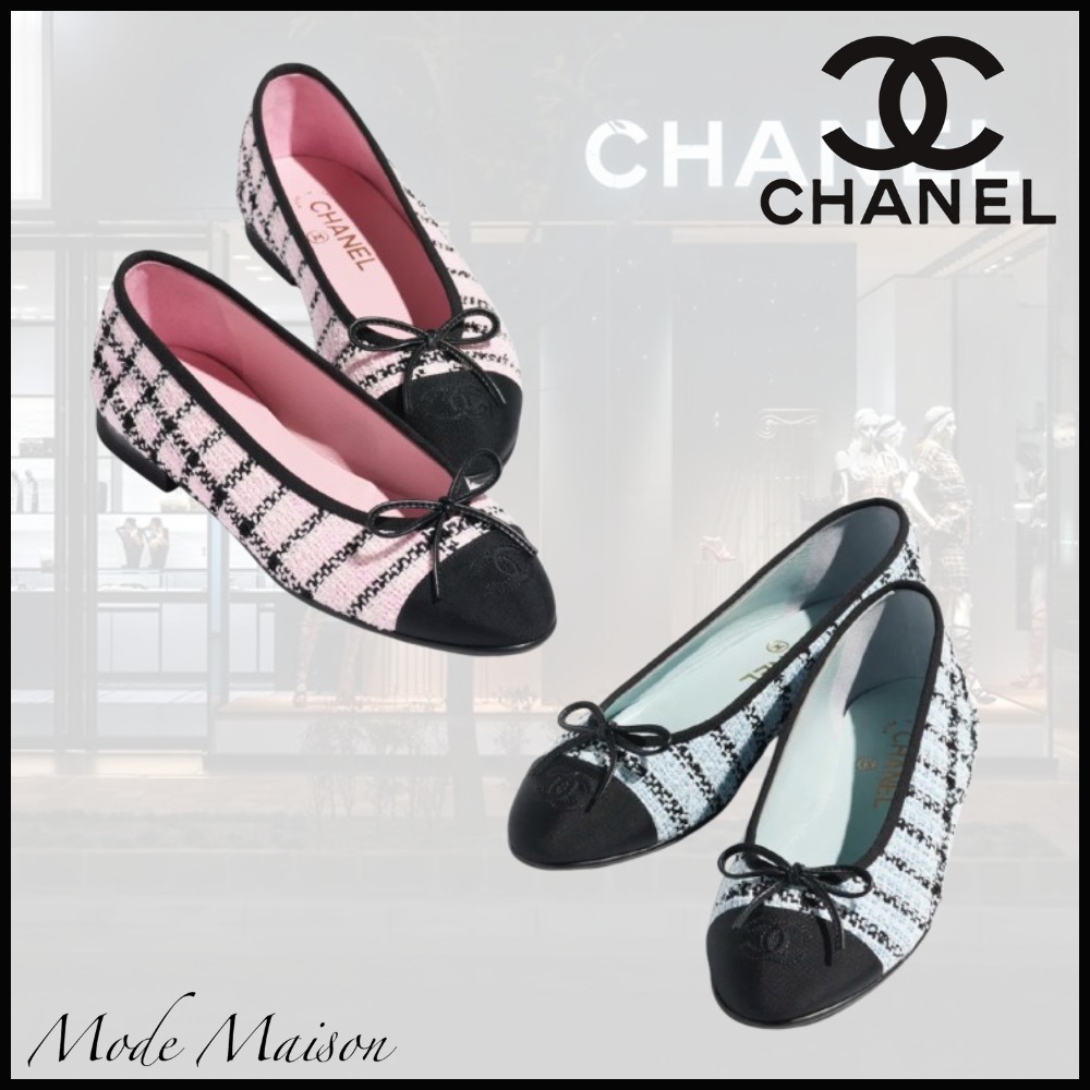 【上品で可愛い♡】CHANEL フラットシューズ