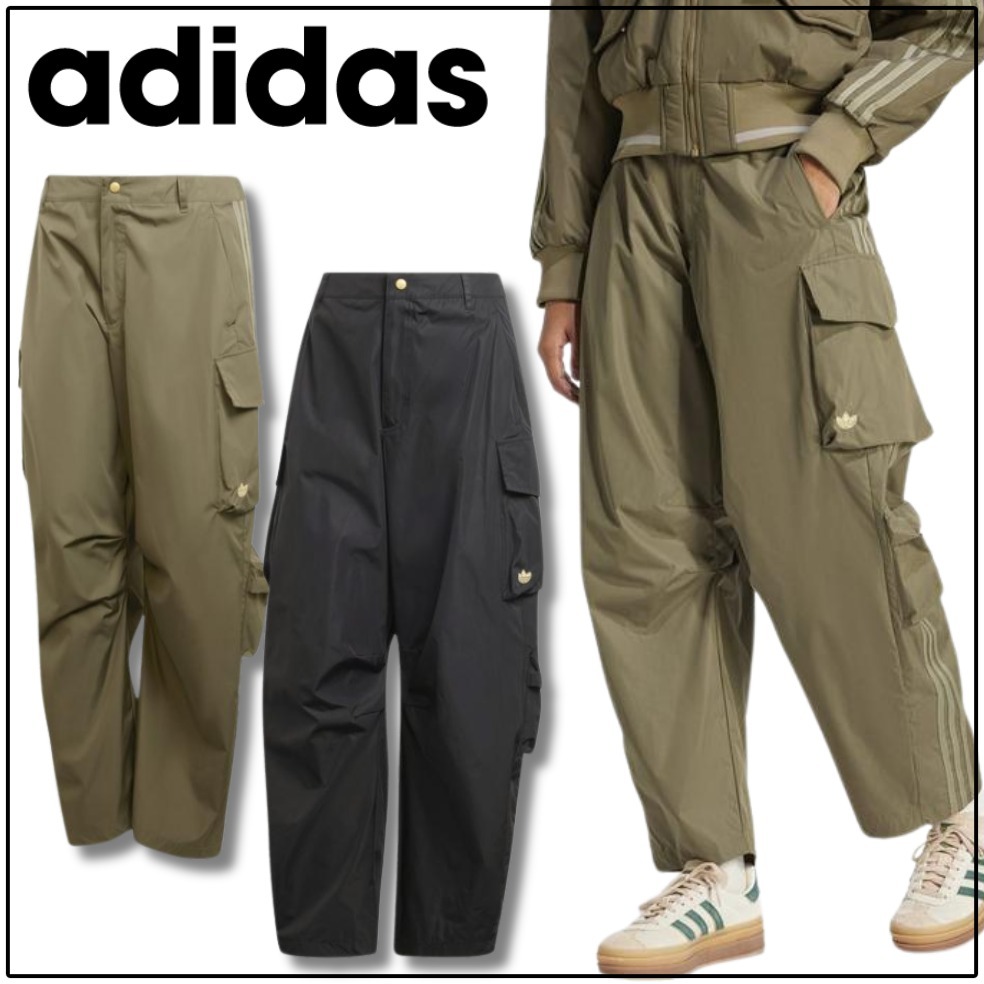 すぐ届く【adidas】リラックス シェイプ カーゴ パンツ