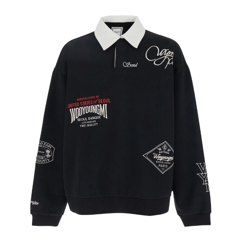 Tシャツ・カットソー WOOYOUNGMI SS25 MENS POLO (W251TS31 751B)