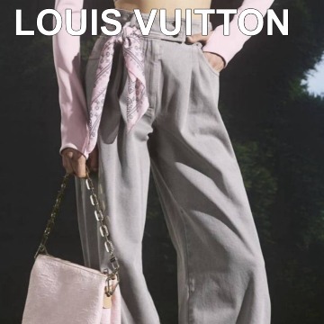 《日本未入荷》Louis Vuitton プリーツデニムパンツ