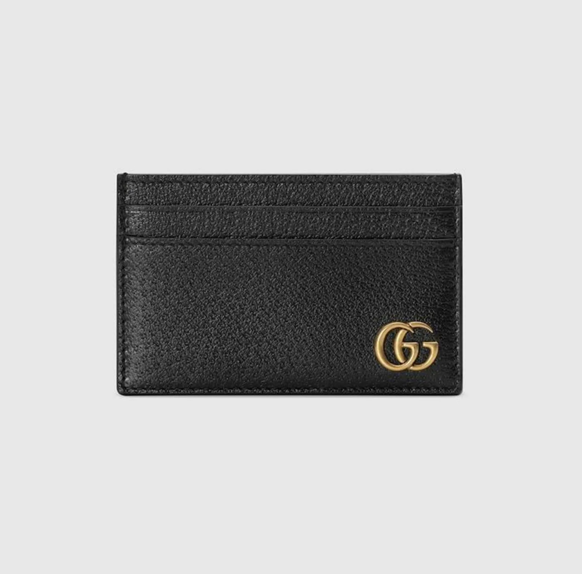 GUCCI】グッチ GGマーモント カードケース ブラック