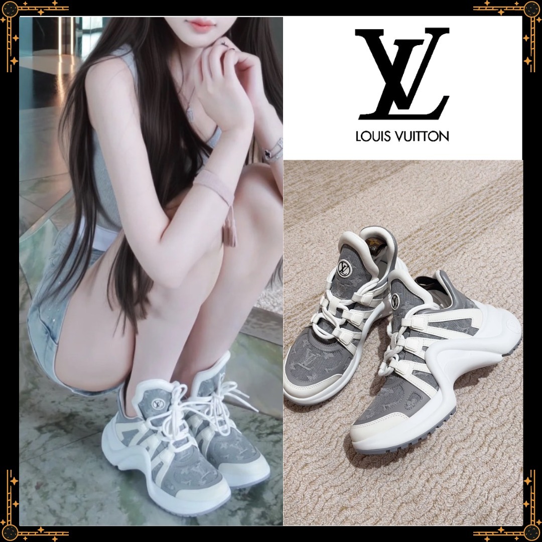 【カジュアルに履ける】LOUIS VUITTON -アークライト スニーカー