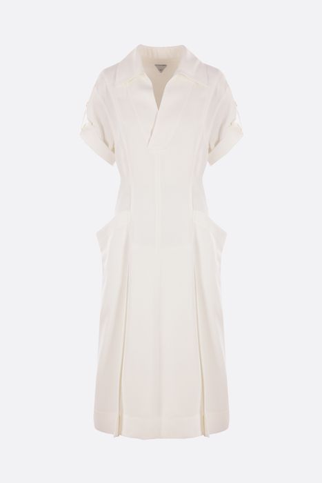 ワンピース Bottega Veneta Linen And Viscose Midi Dress