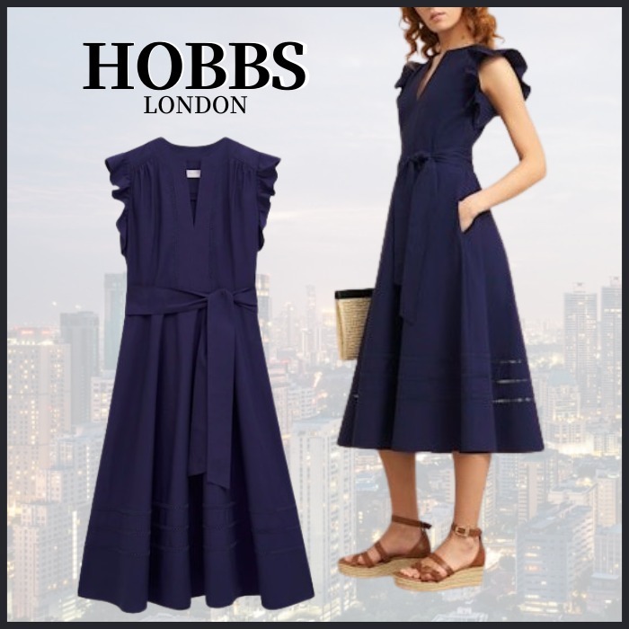 【関税なし】HOBBS ホッブス vanessa コットン ドレス