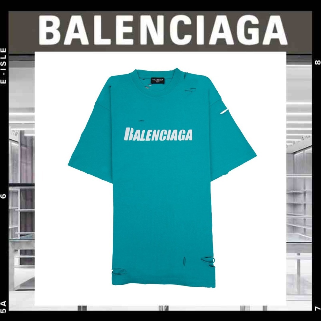 希少【BALENCIAGA】バレンシアガ キャップ リップ Tシャツ