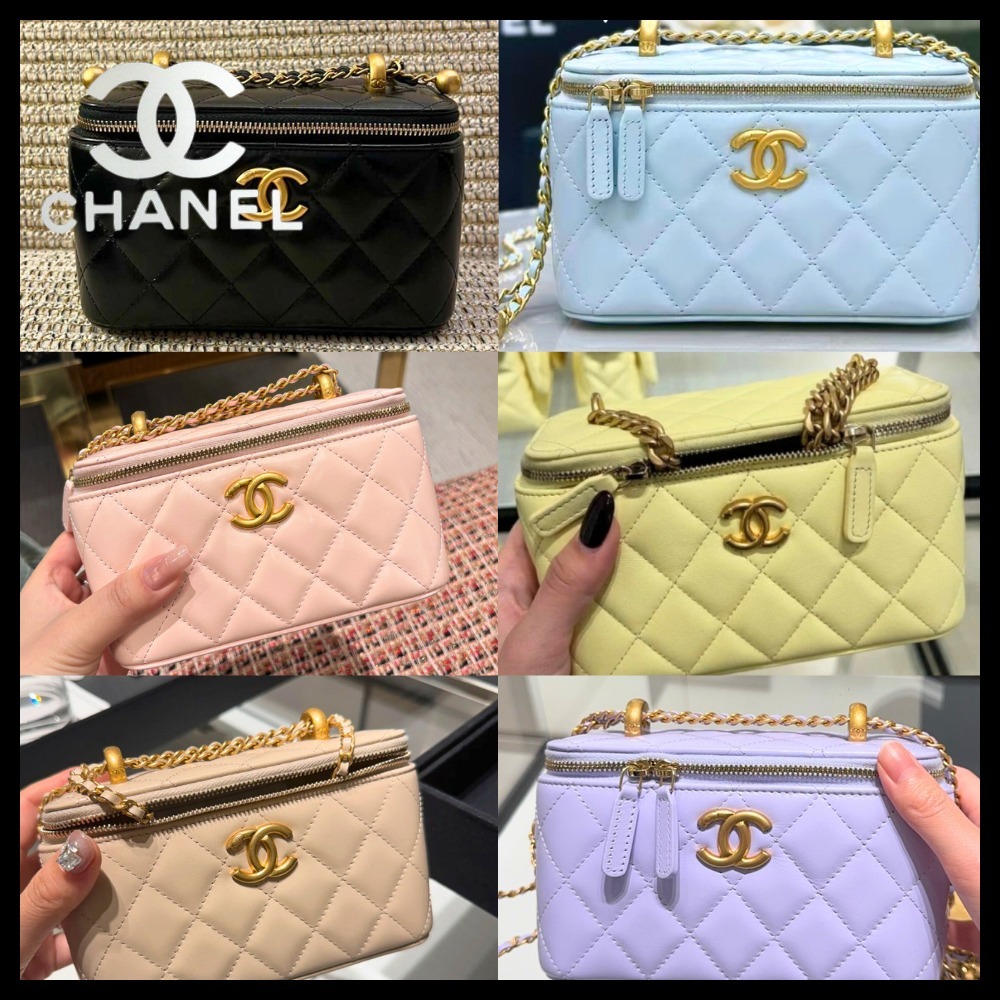 【存在感バツグン！】CHANEL ヴァニティー ショルダーバッグ