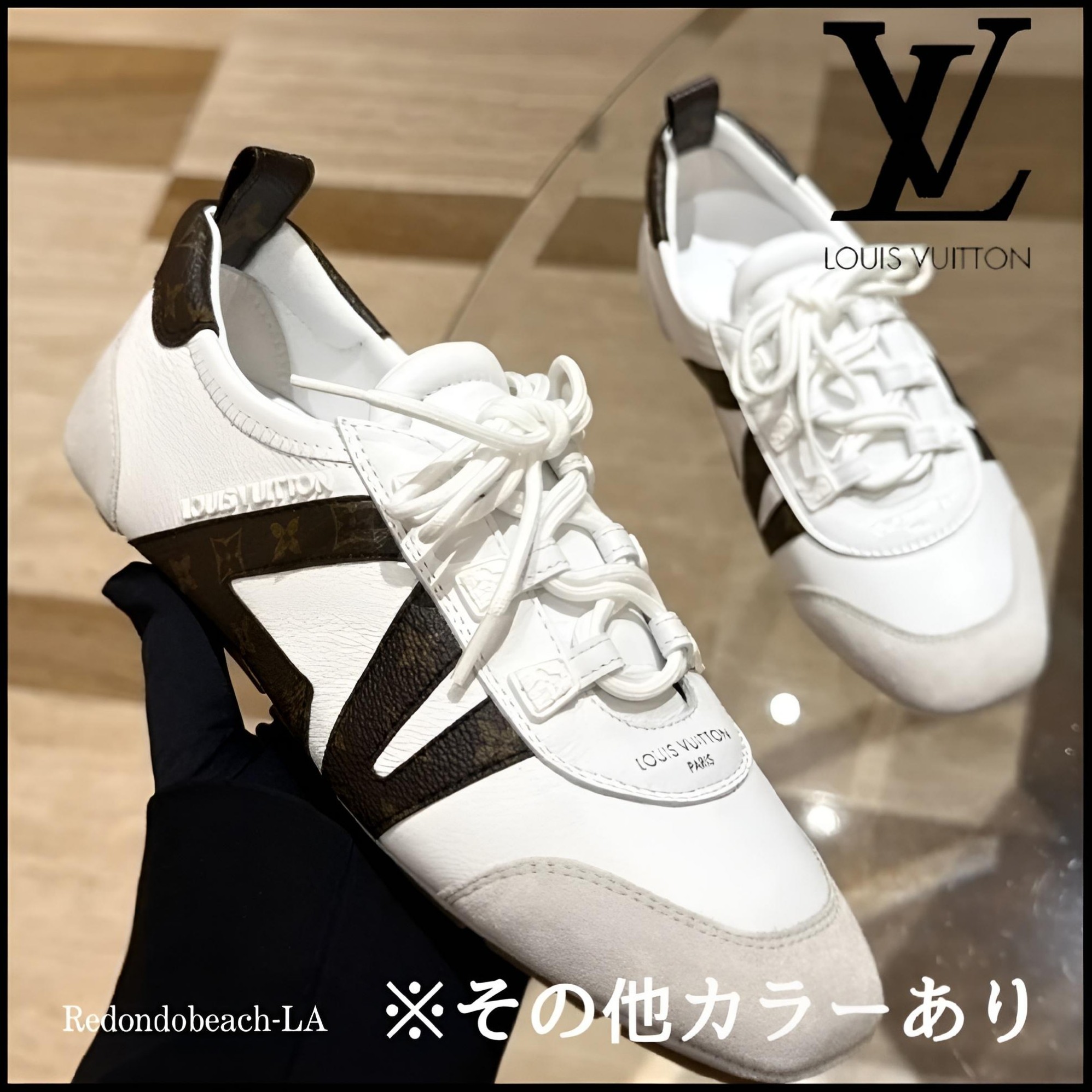 【注目の新デザイン】LOUIS VUITTON★スニーカー