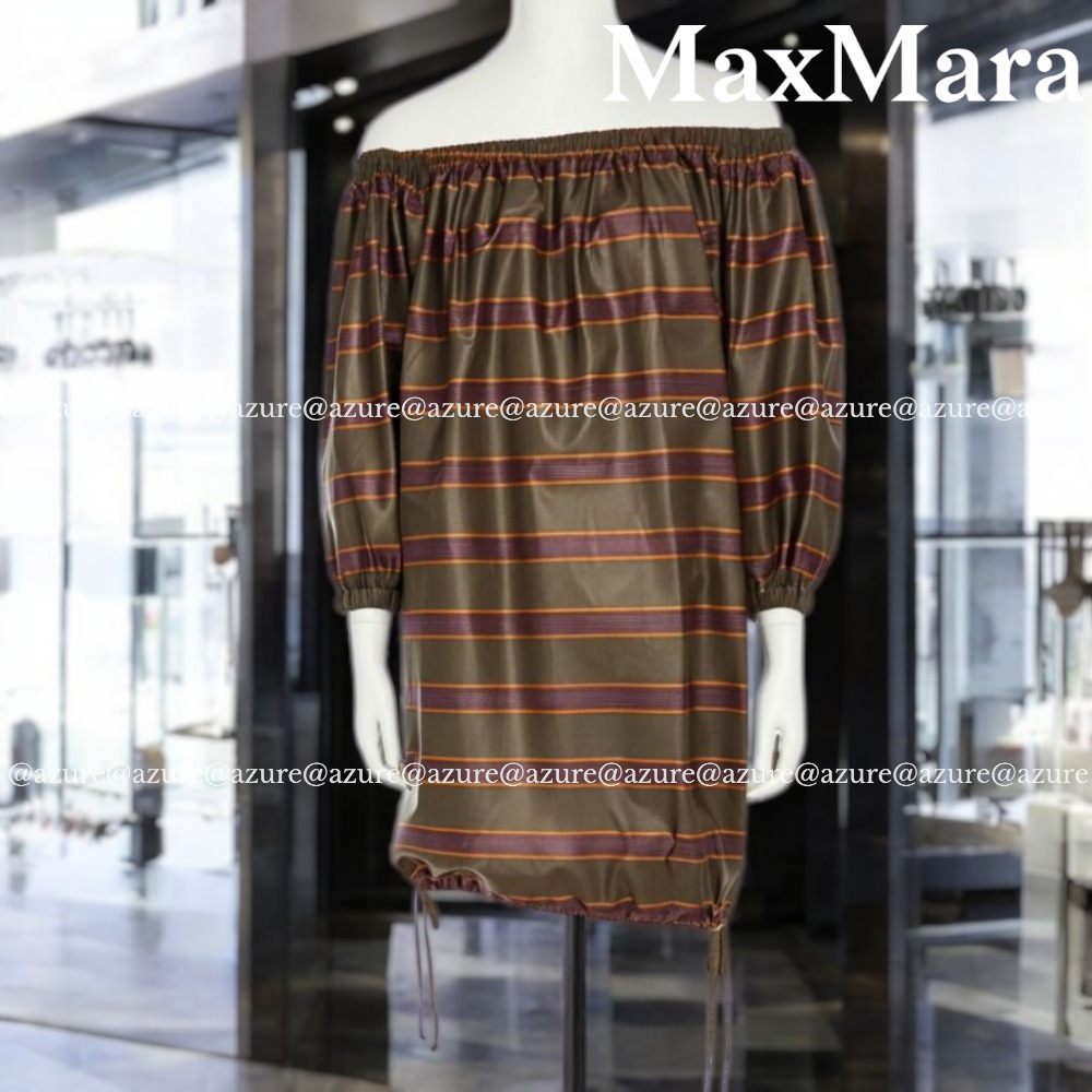 直営♪Max Mara コットン混キャンバス ショート ALCAMO