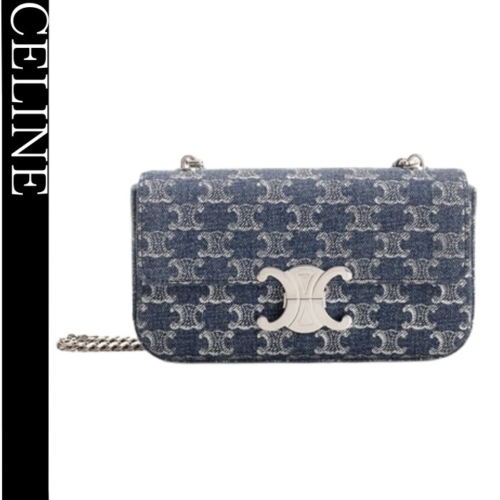 関税込★VIP価格【CELINE】デニムショルダーバッグ