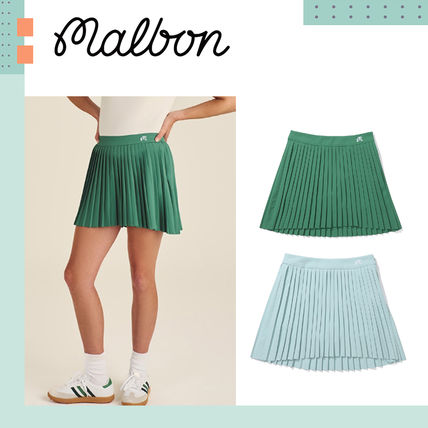 グリーン（緑）系 Malbon Golf(マルボンゴルフ) ミニスカート