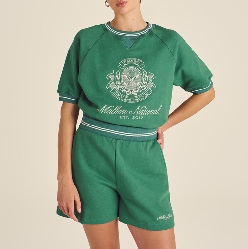 MALBON ♥ BILLIE II SWEAT SHORTS/ 追跡付