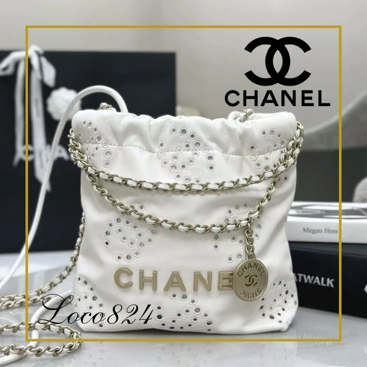 シャネル CHANEL 22 パッチング CCロゴ