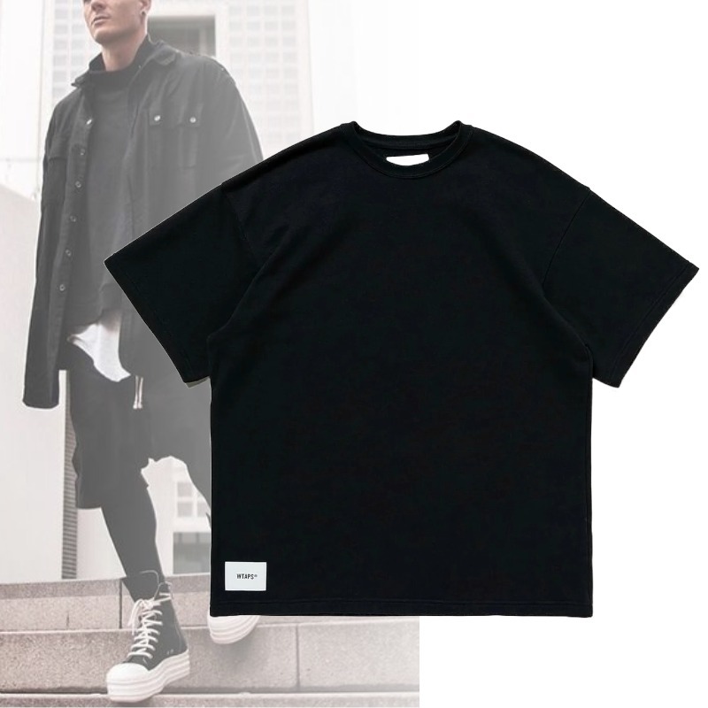 関送込! WTAPS KB 半袖クルーネックTシャツ ロゴパッチ シンプル
