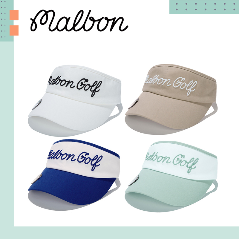 MALBON ♥ Malbon Script Ball Marker Visor/ 追跡付