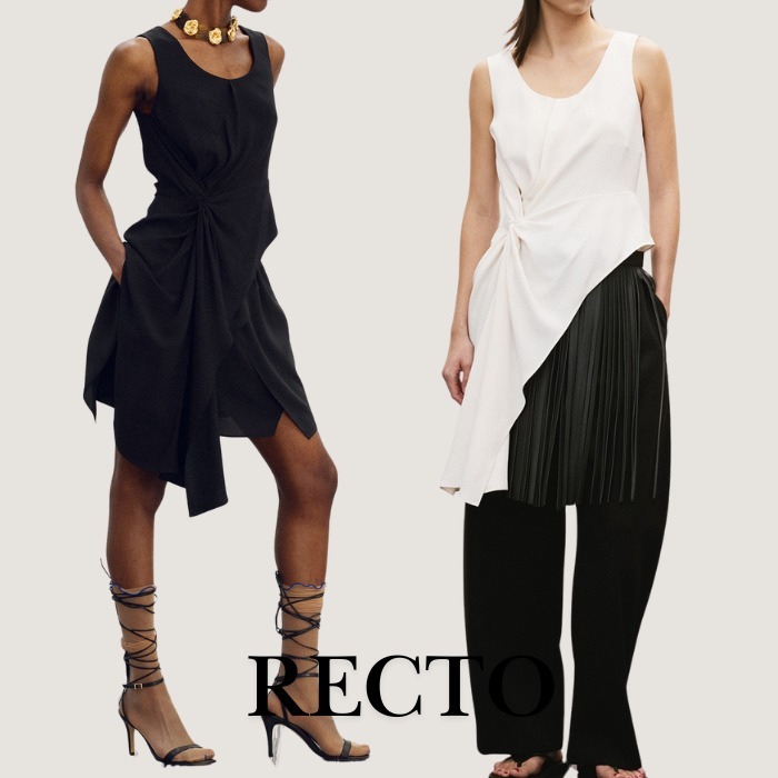 ☆25SS☆アシンメトリーツイストトップ/RECTO☆