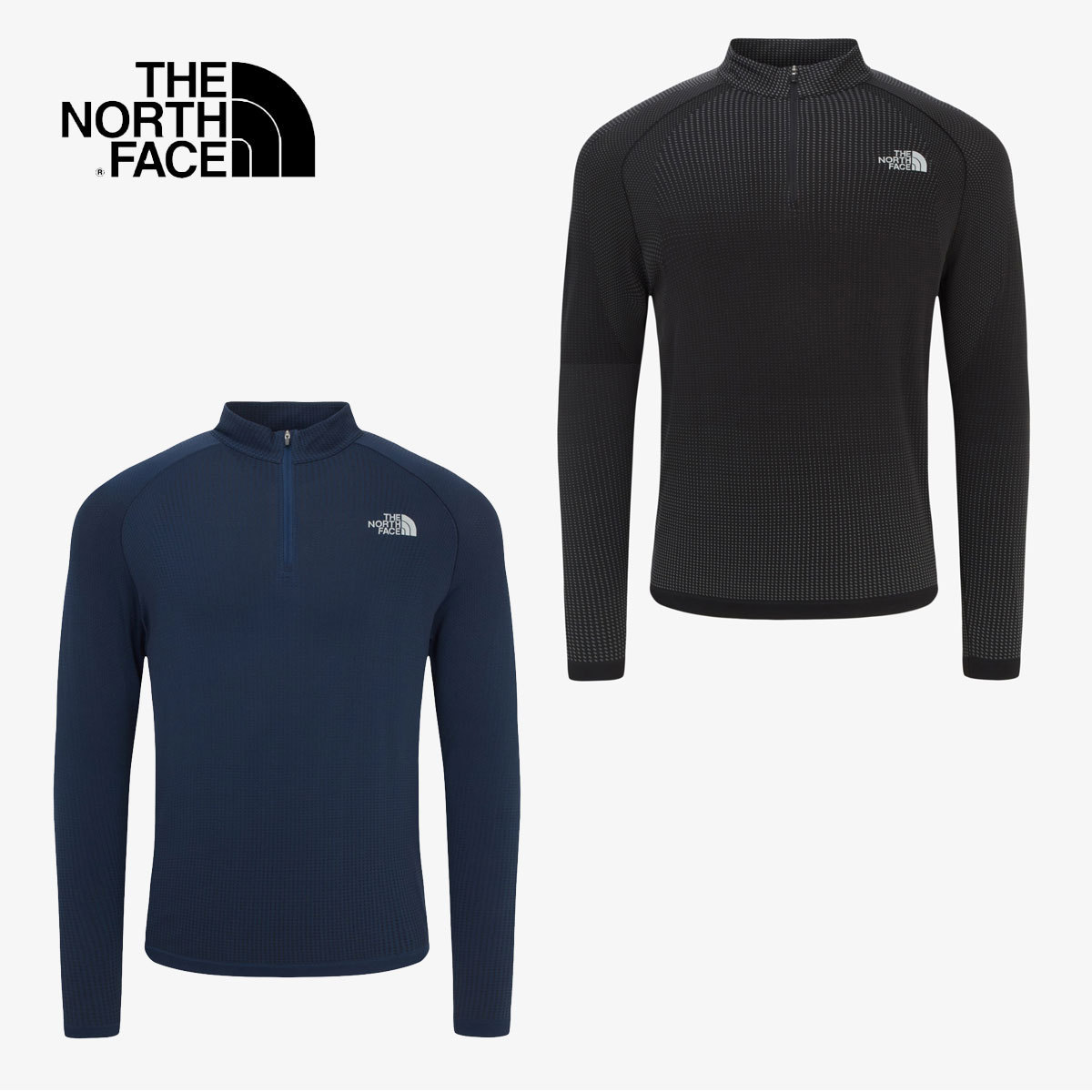 Tシャツ・カットソー THE NORTH FACE M'S AIRWEAVE L/S ZIP TEE 5FT1259