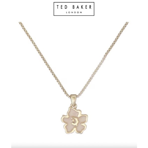 関税,送料無料Ted Baker Lillifora花フラワーモチーフネックレス