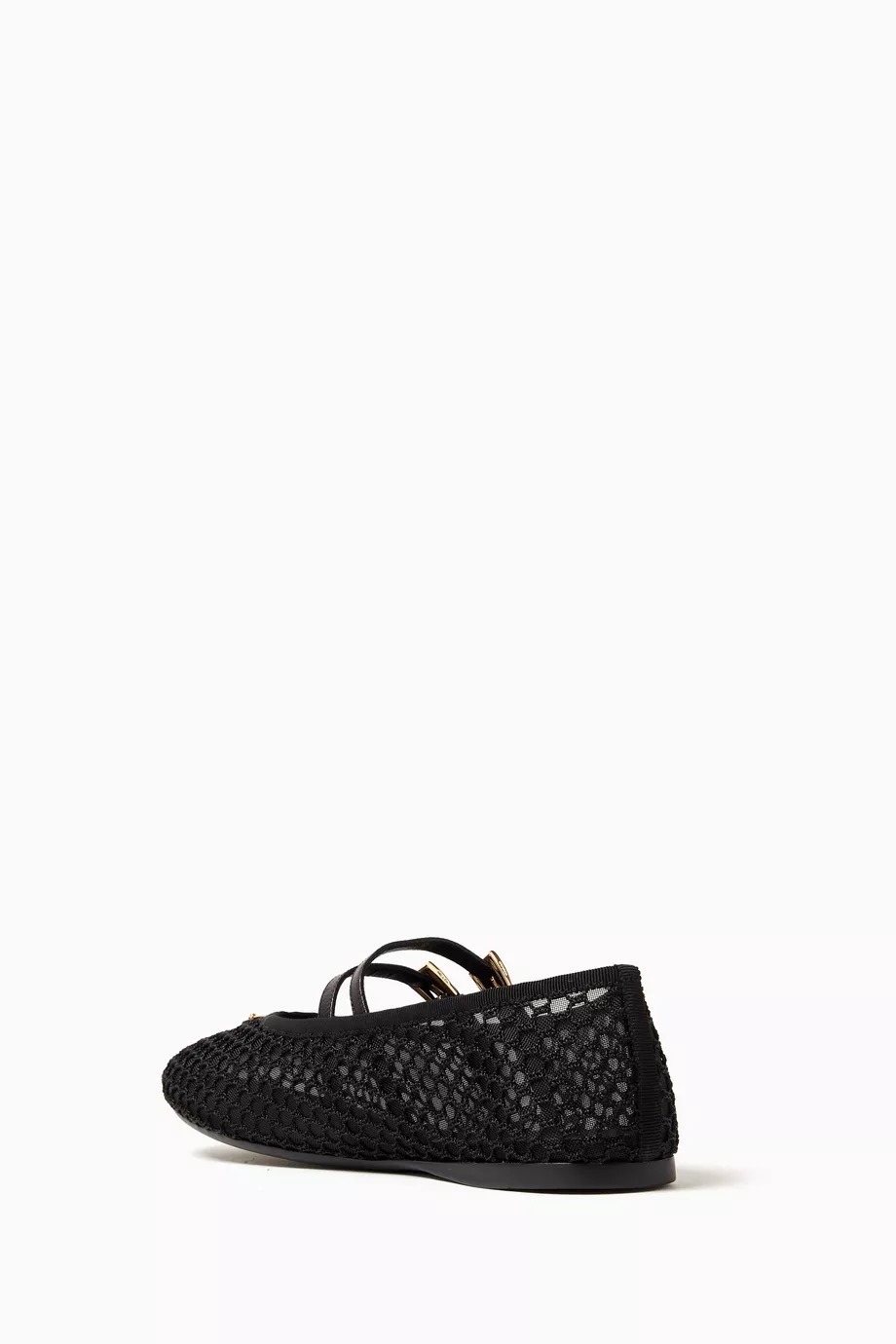 国内発】PRADA メッシュファブリック バレリーナ (PRADA/バレエ