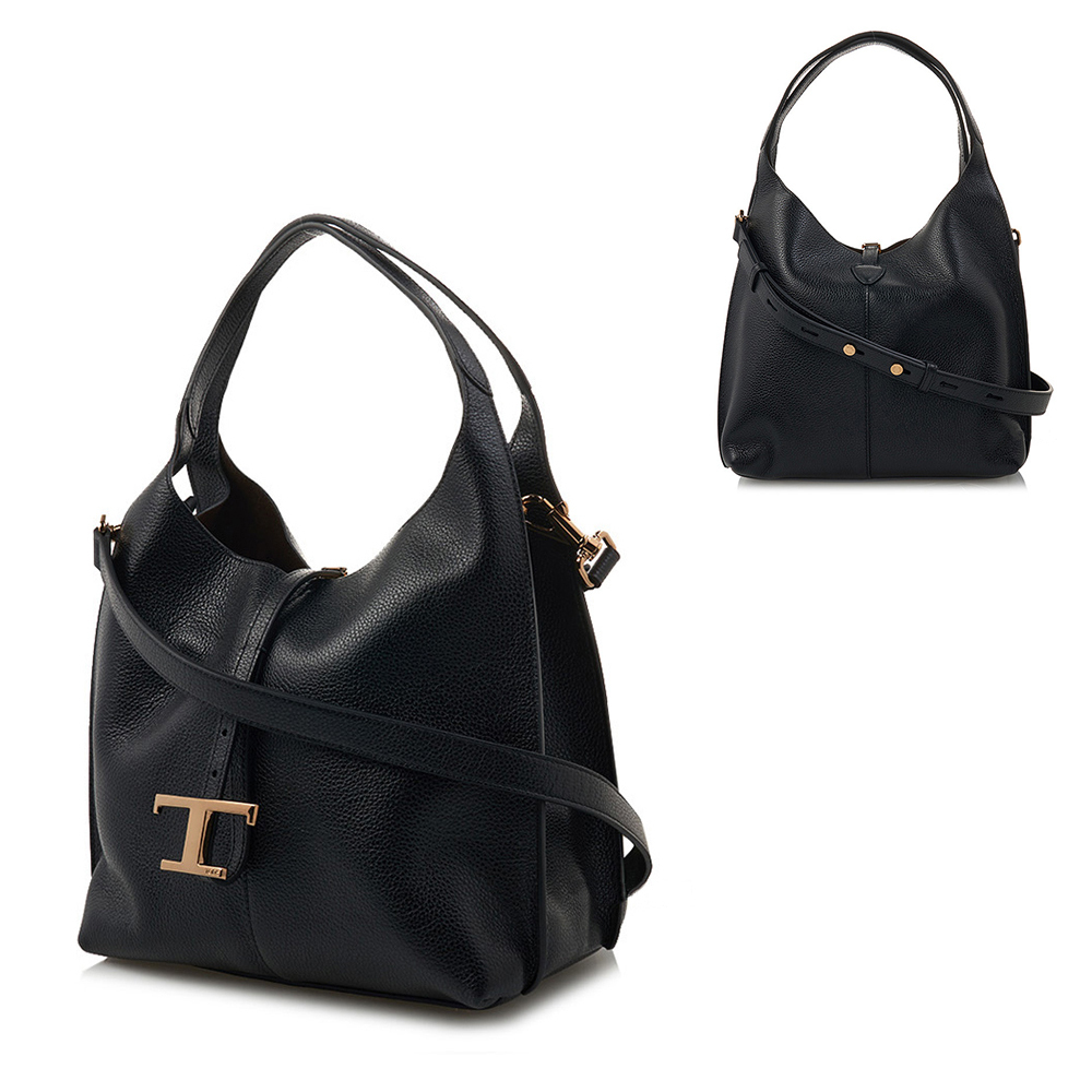 関税負担なし☆TOD'S T Timelessレザーショルダーバッグスモール