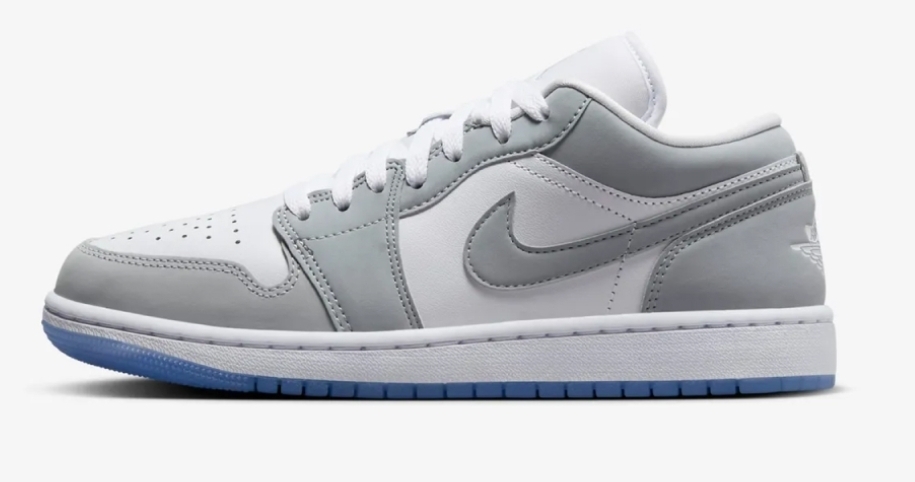 ◆NIKE◆AIR Jordan 1 Low White Wolf Grey DC0774-105◆追跡可