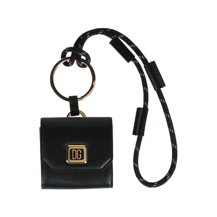 【DOLCE & GABBANA】ロゴ メタル装飾 レザーカードホルダー Dolce & Gabbana Logo Card Holder | italist