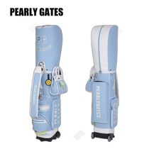 [PEARLY GATES] Smile Logo Wheel Caddy Bag & Tote Bag☆送料込