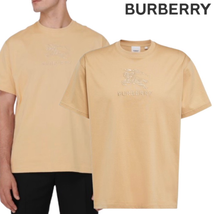 BURBERRY【関税込み＊送料無料】ロゴ刺繍 コットン Tシャツ