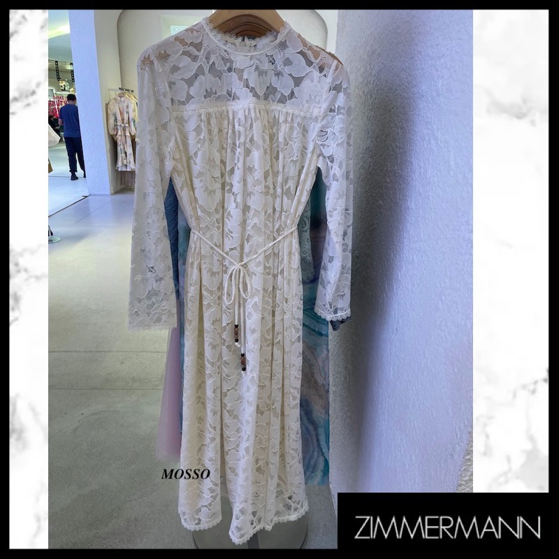 【Zimmermann】ILLUMINATE LACE MAXI DRESS レース マキシドレス