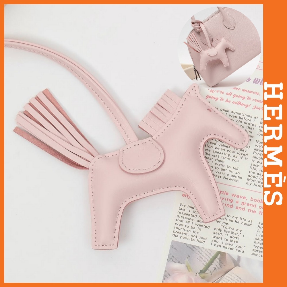 `おしゃれなワンポイント♪`【HERMES】ロデオ チャーム