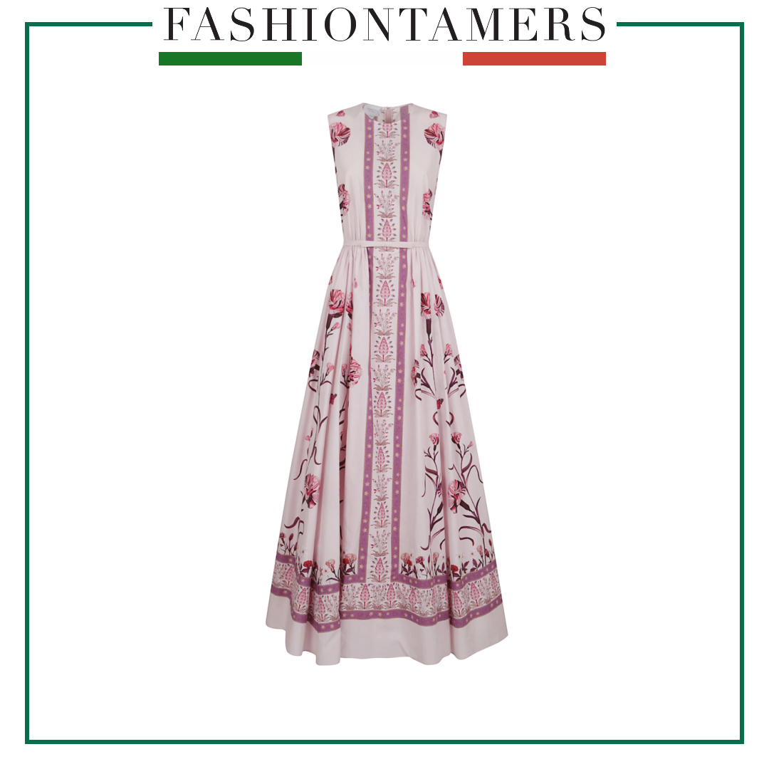 Giambattista Valli 25SS ドレス-ロング ピンク系