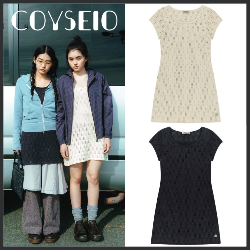 【韓国COYSEIO コイセイオ】SCASI KNIT ONE PIECE