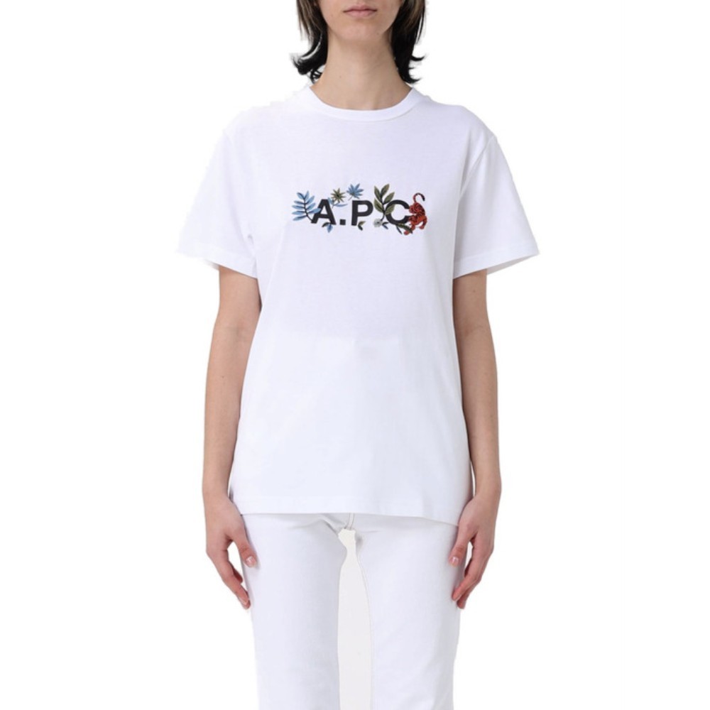 Tシャツ・カットソー A.P.C. [APESSE] SS25 Short Sleeve T-Shirt COBQXM26497 AAB