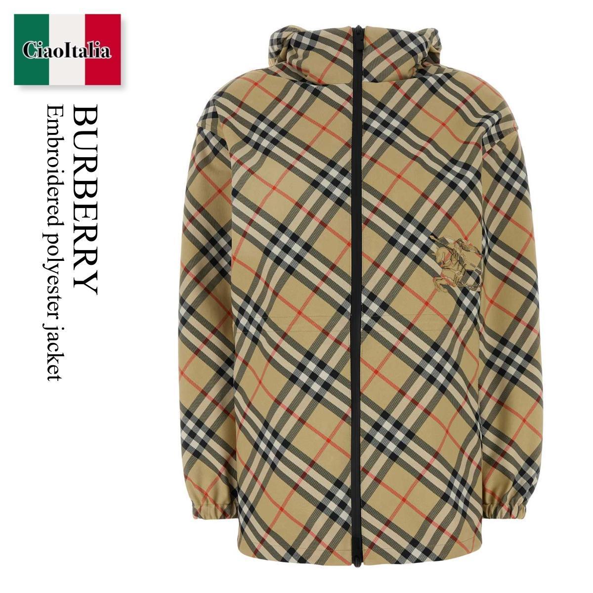 ブルゾン Burberry Embroidered Polyester Jacket