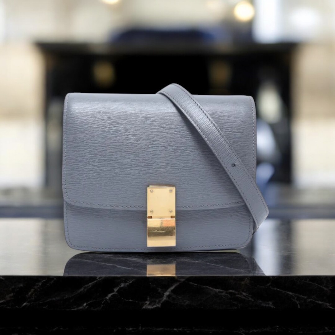 VINTAGE●CELINE●セリーヌ クラシックボックス スモールバッグ