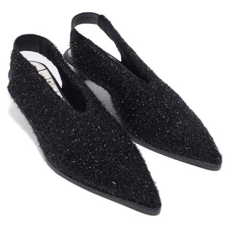 “BIMBA Y LOLA” スリングバックパンプス Black