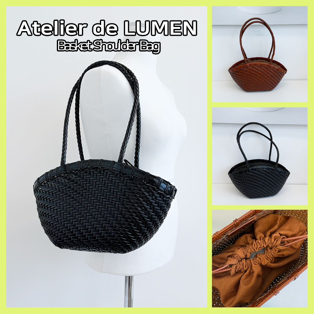 【Atelier de LUMEN】 Basket Shoulder Bag ●送料・関税込●