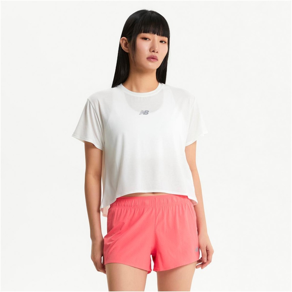 Tシャツ・カットソー New Balance WOMEN JoongAng Logo Short Sleeve T-Shirt SEMI OV