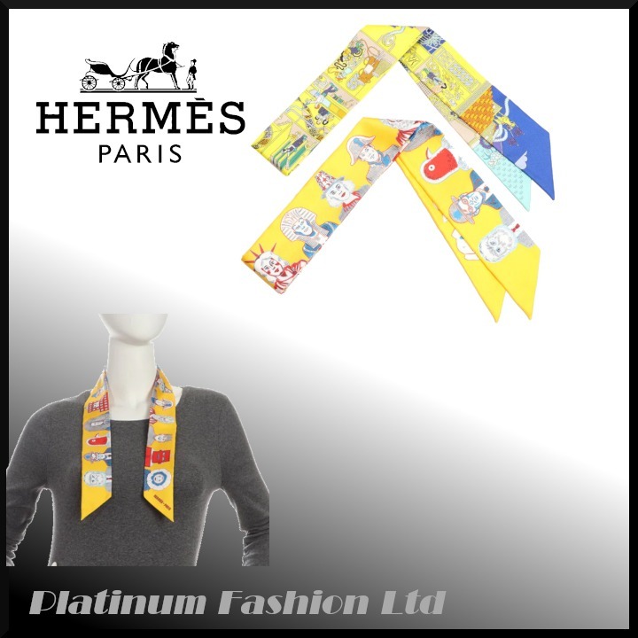 入手困難♪【HERMES】ツイリー LA MAISON DES CARRES AND DRESS