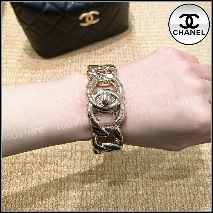 【ゴージャス♪】CHANEL 25SS LOOK4 バングル