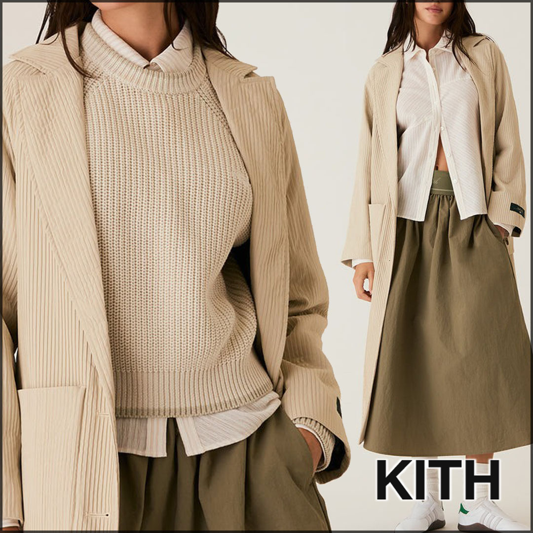 【国内発送・関税込】KITH NYC ロリープリーツコート