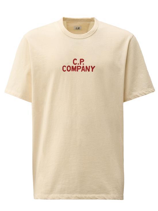 Tシャツ・カットソー C.P. COMPANY Men T Shirts 18CMTS252A110094W 402 Beige