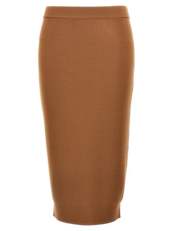 ミニスカート SAINT LAURENT Women Mini Skirts 809129Y76WQ2684 BROWN