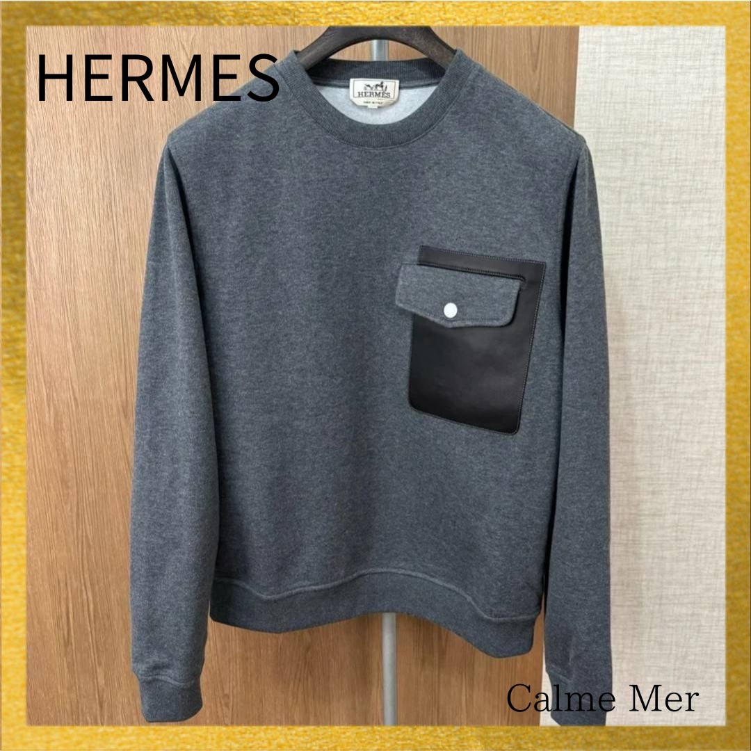 【HERMES】お洒落な3色！ ☆ スウェットシャツ ☆