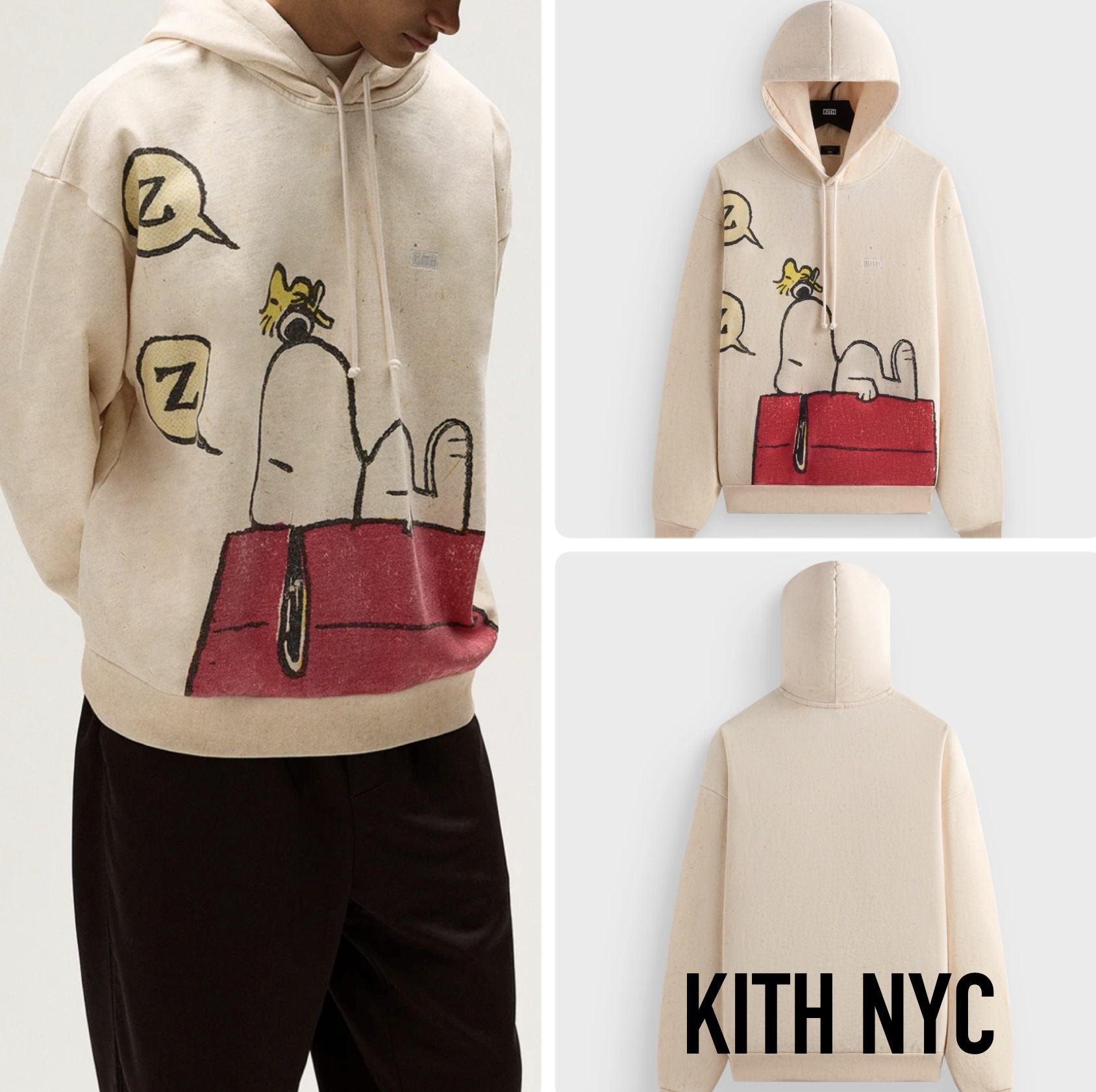 【KITH NYC】Kith for Peanuts Nelson Sleeping Doghouse
