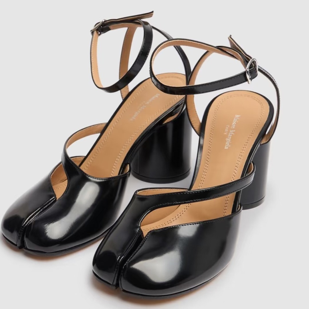 *Maison Margiela* タビレザーパンプス 足袋  25.5cm