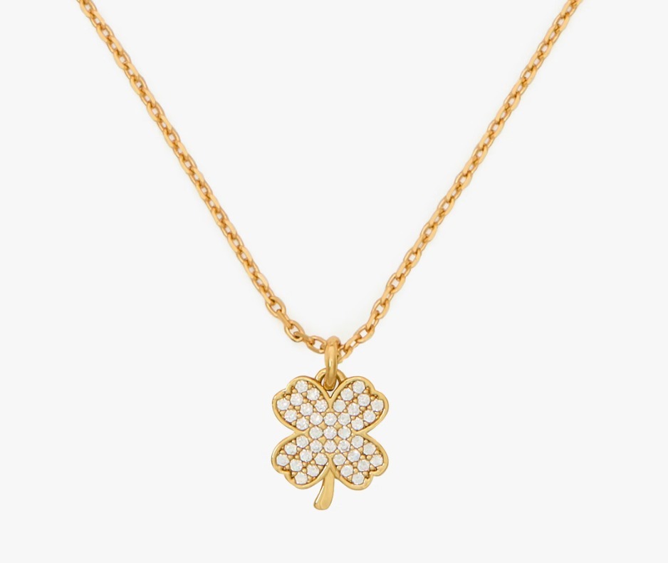 KATE SPADE パヴェクローバー ペンダント