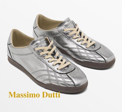 【マッシモドゥッティ】異素材ミックス スニーカー♪ Massimo Dutti(マッシモドゥッティ) スニーカー(レディース