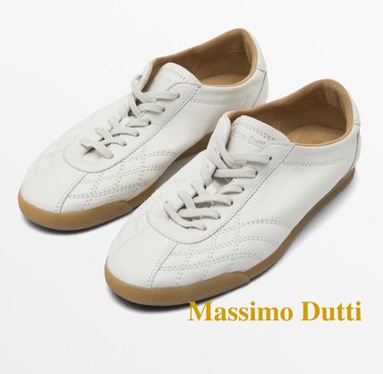 【マッシモドゥッティ】異素材ミックス スニーカー♪ Massimo Dutti(マッシモドゥッティ) スニーカー(レディース
