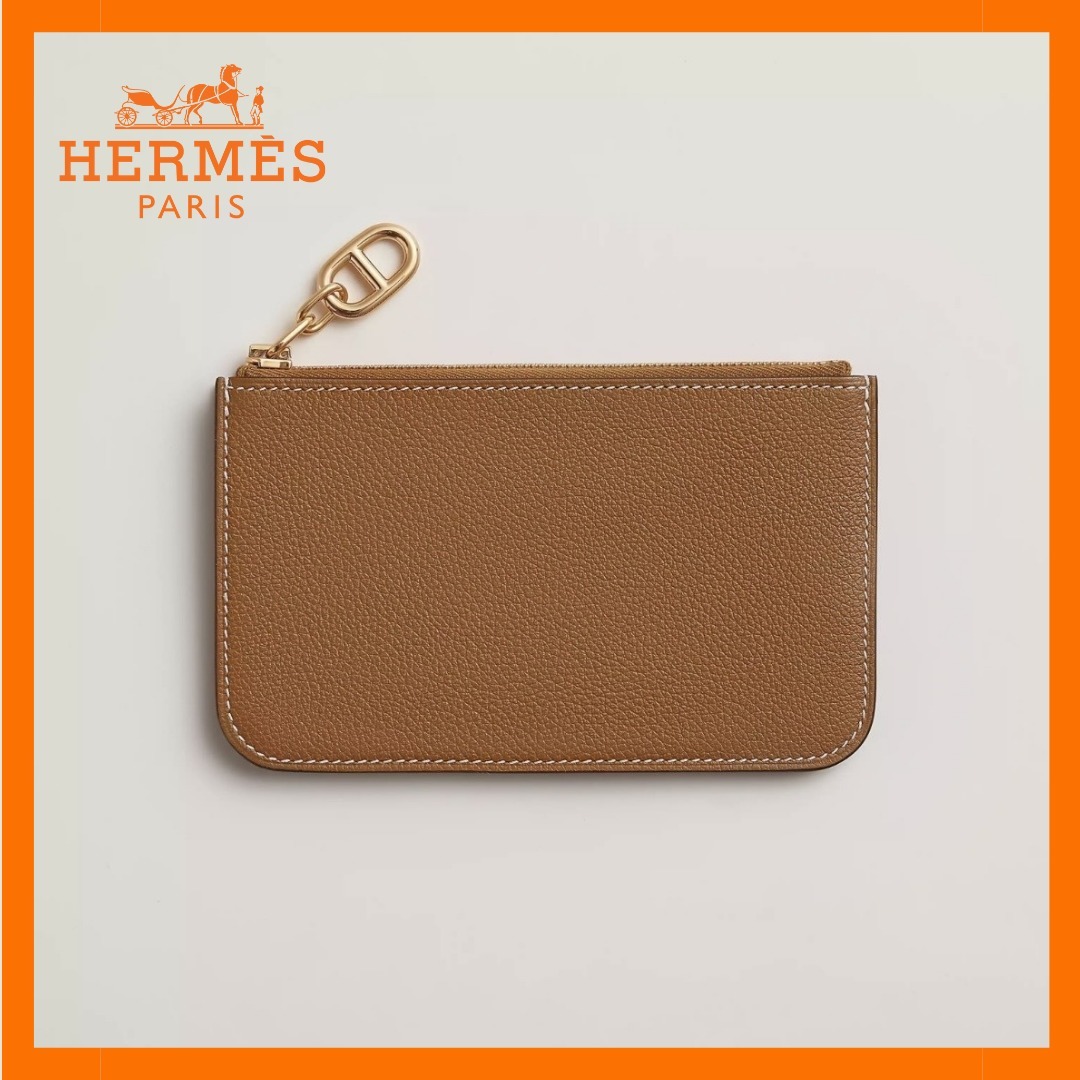 【大人気＊】HERMES カードホルダー Zipengo シェーヌダンクル