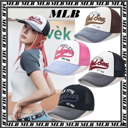 MLB korea■新作*人気*ユニセックス*VARSITY VINTAGE MESH CAP MLB] Varsity Vintage Mesh Cap ☆大人気☆ (MLB Korea/キャップ